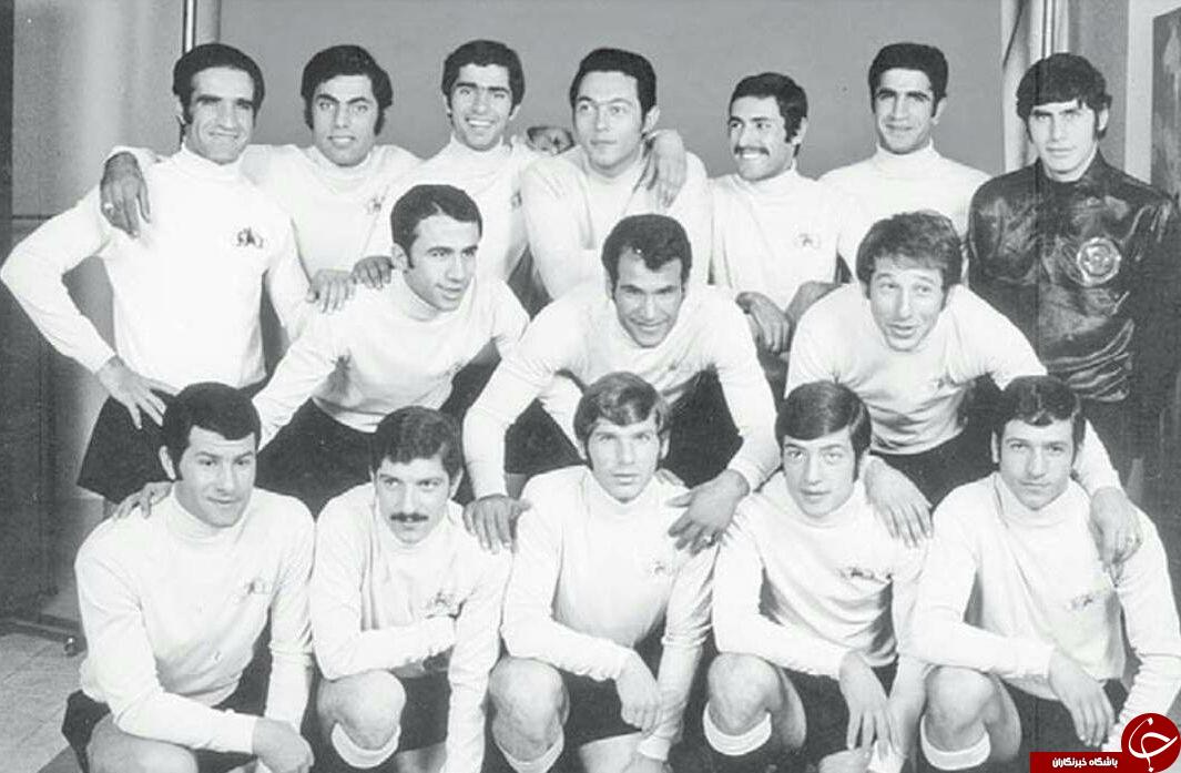 عکس/ مرحوم پورحیدری در تیم قدیمی تاج عکس/ مرحوم پورحیدری در تیم قدیمی تاج