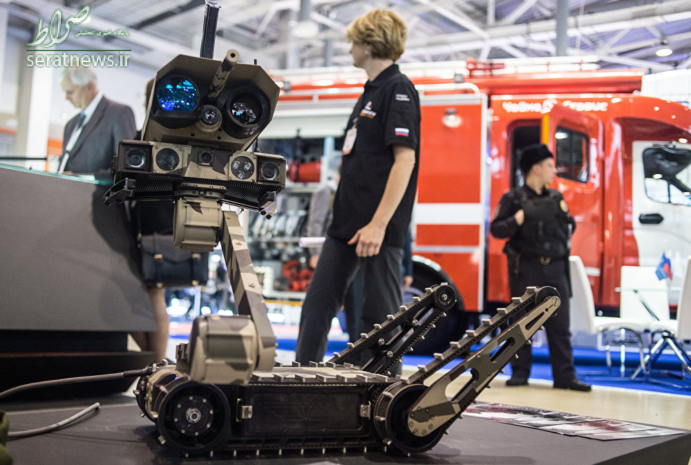 Роботы для обеспечения безопасности. Интерполитех 2016. Роботы безопасности. Тактический робот.