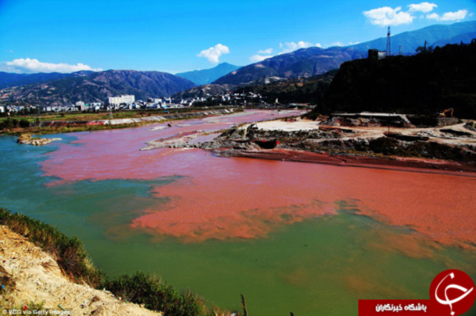 عکس/ رود خون در چین