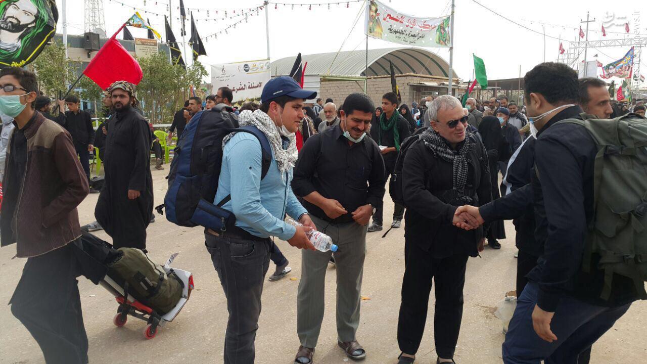 عکس/ فتح الله زاده در پیاده روی اربعین عکس/ فتح الله زاده در پیاده روی اربعین