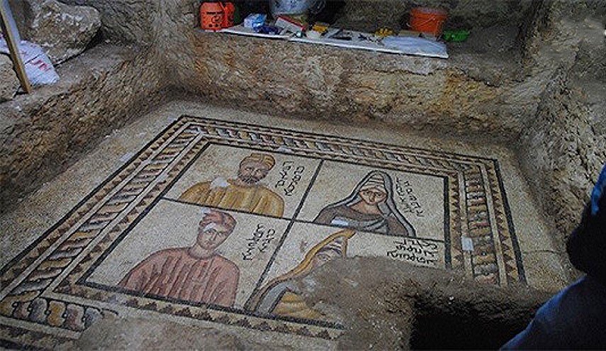 کشف موزاییک 1800ساله در ترکیه +عکس کشف موزاییک 1800ساله در ترکیه +عکس