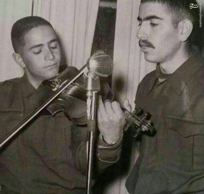 عکس/ خواننده مشهور در لباس سربازی