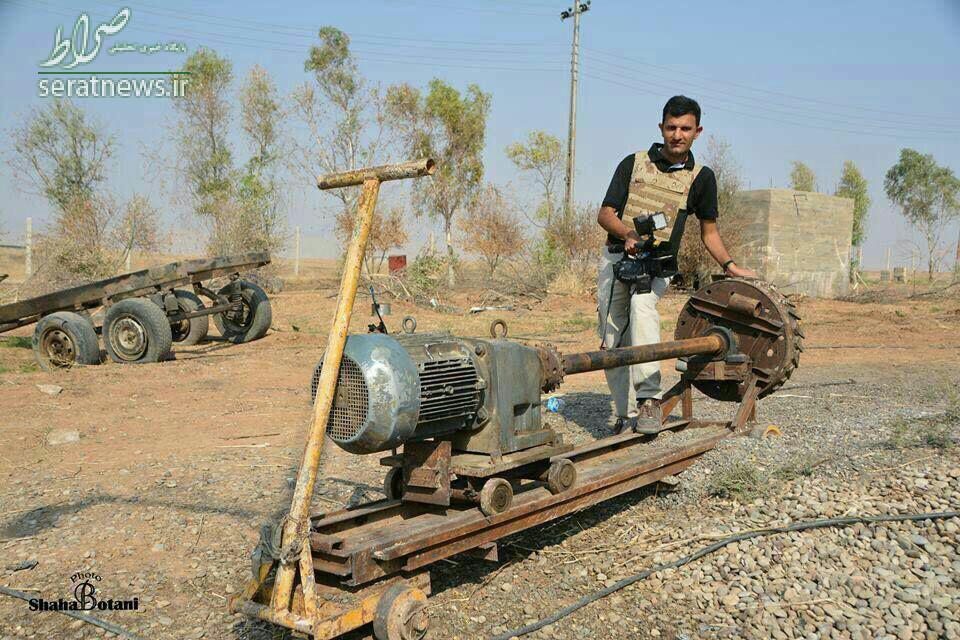 عکس/ موتور دست ساز حفر تونل داعش عکس/ موتور دست ساز حفر تونل داعش