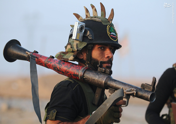 عکس/تیپ جالب سرباز ارتش عراق