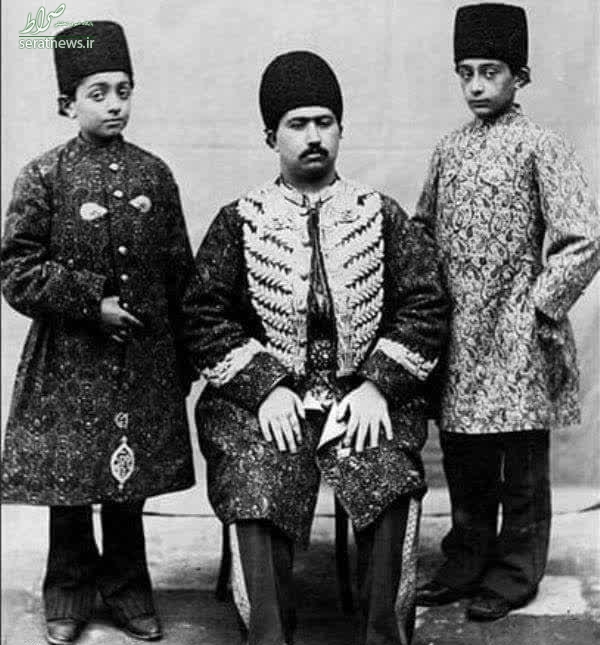 عکس/ فرزندان مظفرالدین شاه