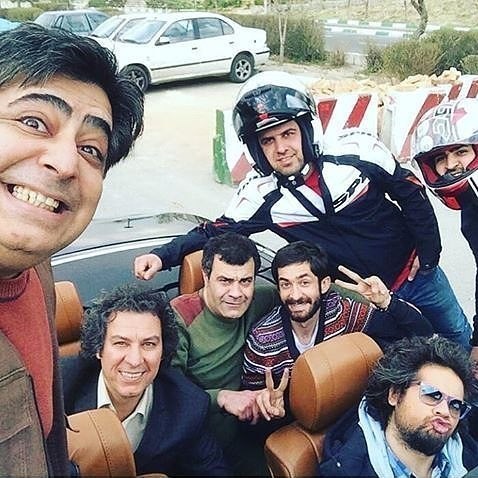 عکس/بازیگران طنز در یک قاب