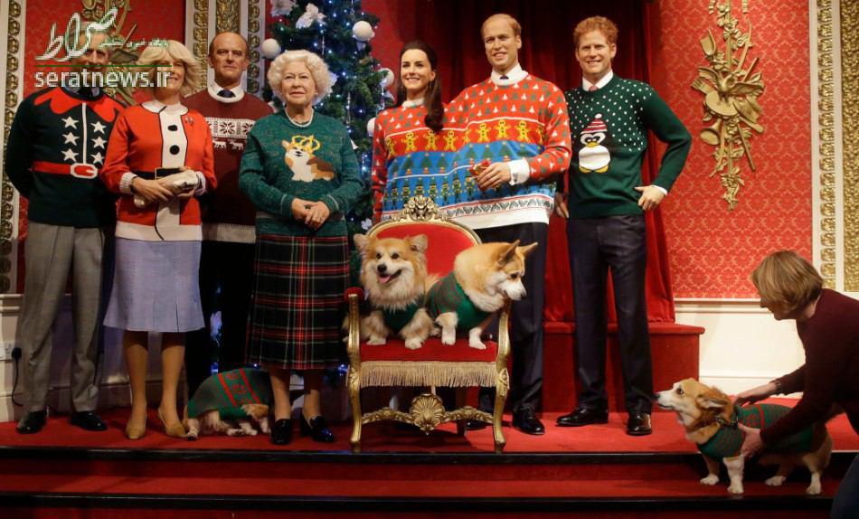 عکس/ ست کردن ملکه انگلیس با سگهایش عکس/ ست کردن ملکه انگلیس با سگهایش