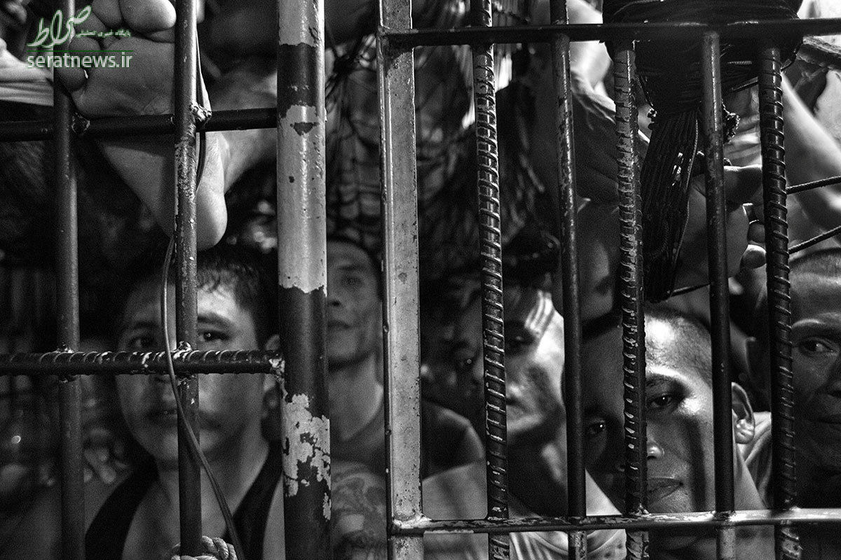تصاویر/زندان های فیلیپین پر شد