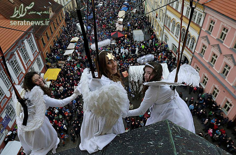 عکس/ فرشتگان آسمانی کریسمس
