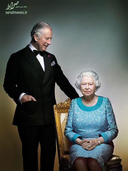 عکس/ ملکه انگلیس 90 ساله شد