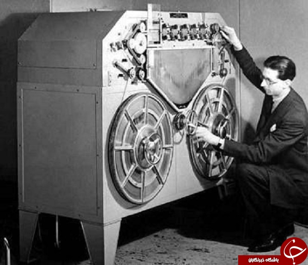 عکس/ ضبط صوت در سال 1932