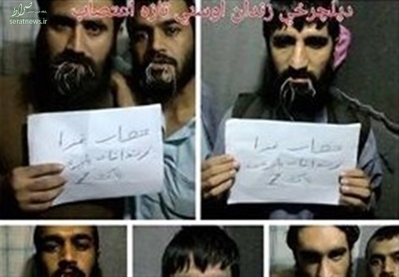 زندانیان افغان دهان خود را دوختند +تصاویر