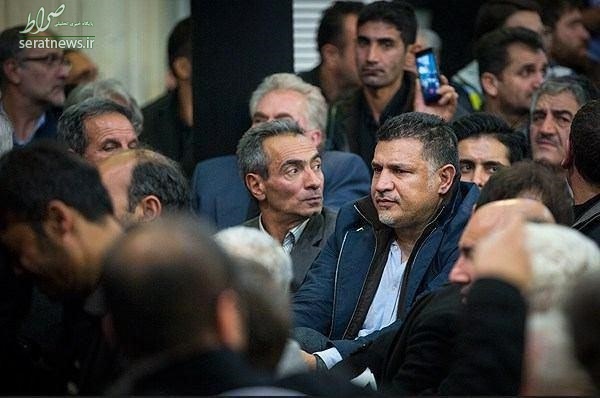 عکس/ دایی در بزرگداشت مرحوم مؤذن‌زاده