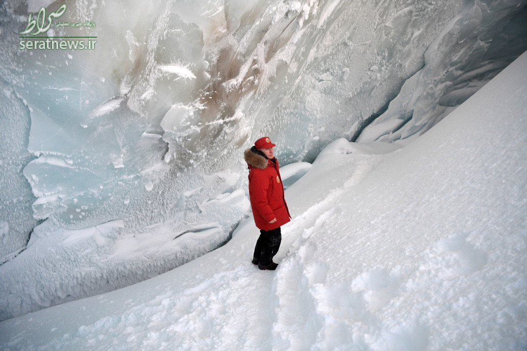 عکس/ پوتین در قطب شمال