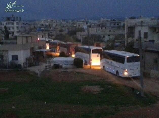 ورود ۹۹ دستگاه اتوبوس‌ به «فوعه و کفریا» +تصاویر