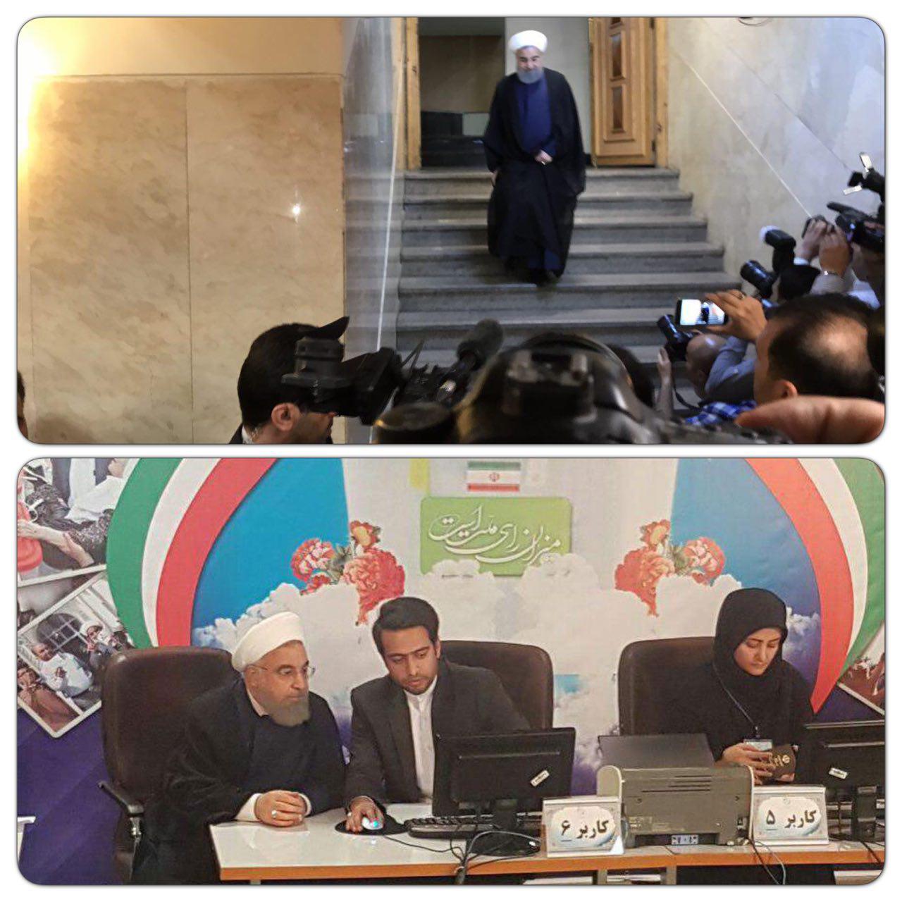 علامت سوال بزرگ در نحوه ثبت‌نام روحانی +عکس