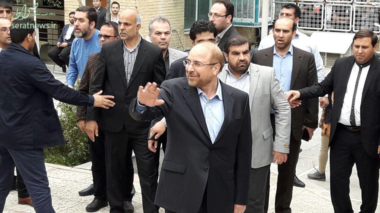 قالیباف در ستاد انتخابات کشور حضور یافت قالیباف در ستاد انتخابات کشور حضور یافت