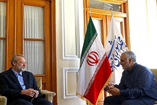 سرلشکر سلیمانی با لاریجانی دیدار کردند سرلشکر سلیمانی با لاریجانی دیدار کردند