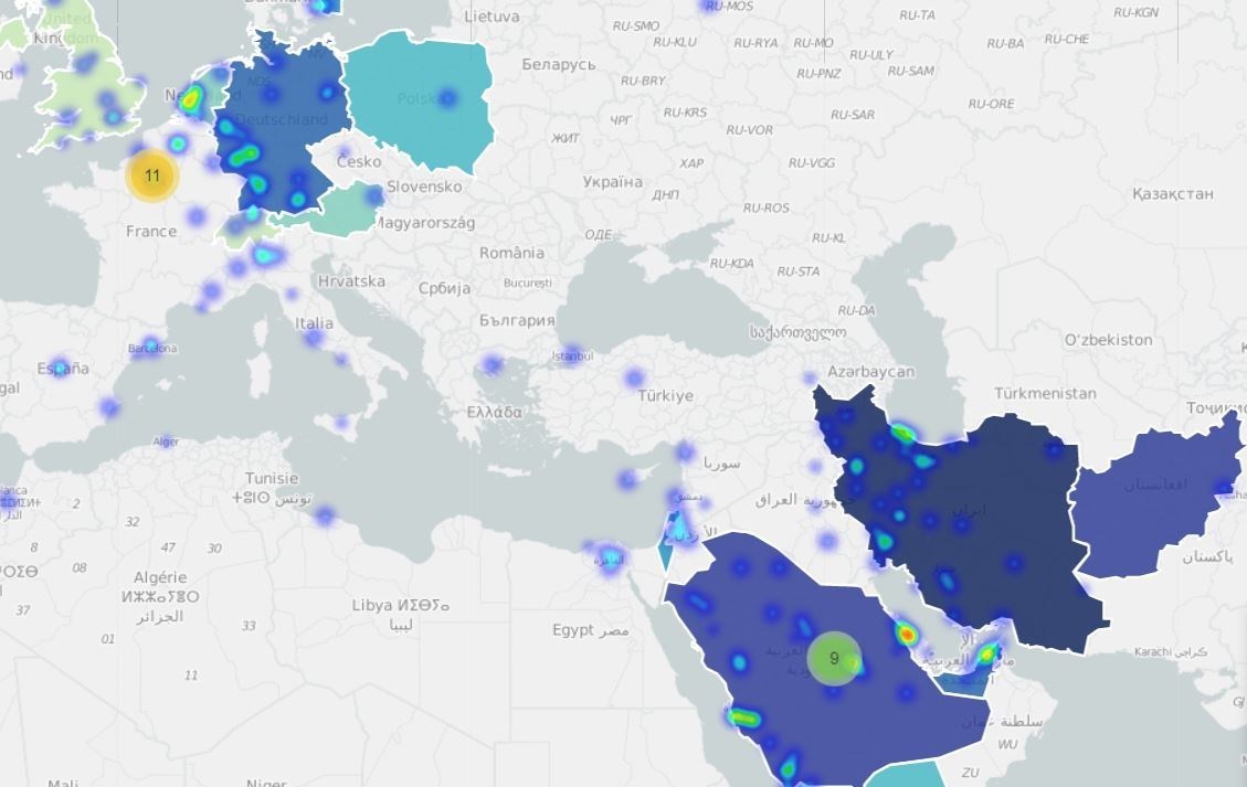 چه کسانی مردم را به #تظاهرات_سراسری دعوت می‌کنند؟/عربستان و انگلیس در صدر + مستندات و نقشه