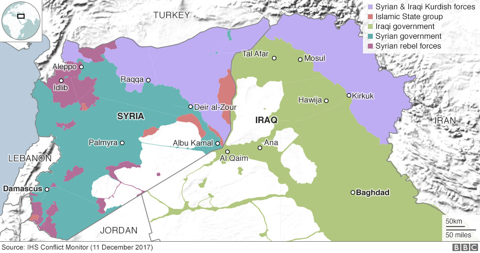 تروریست‎ها چگونه مناطق تحت اشغال خود را در سوریه و عراق از دست دادند+تصاویر