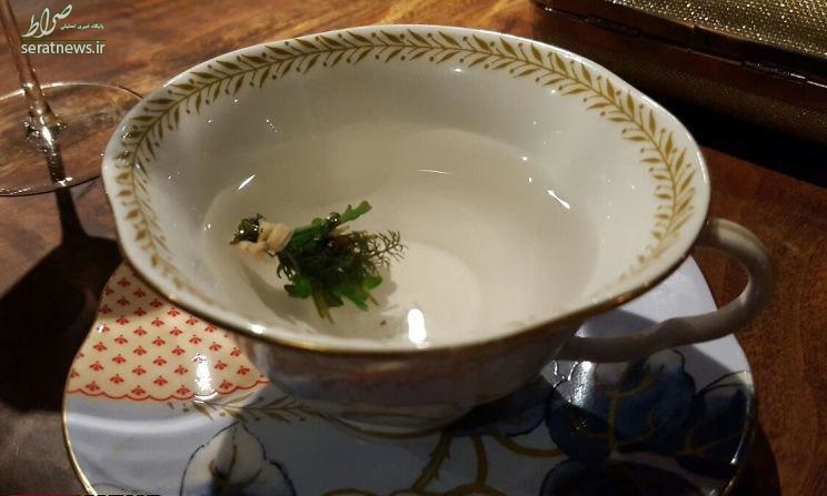 عکس/ غذای ۶۰۰ دلاری در یک رستوران آمریکایی! عکس/ غذای ۶۰۰ دلاری در یک رستوران آمریکایی!