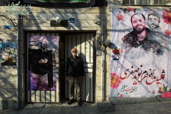 تازه دامادی که کروکی مزارش را کشید + تصاویر