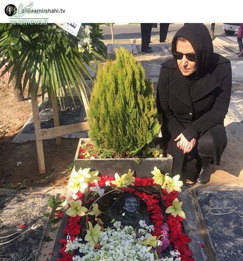 مجری زن مشهور عزادار شد+عکس مجری زن مشهور عزادار شد+عکس