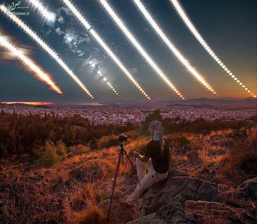 تصویر/ تغییر زاویه زمین نسبت به خورشید طی 6 ماه تصویر/ تغییر زاویه زمین نسبت به خورشید طی 6 ماه