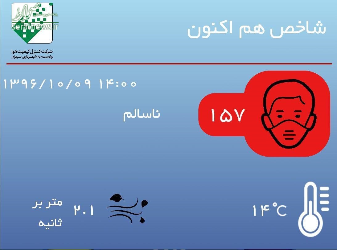 عکس/هوای تهران در وضعیت ناسالم عکس/هوای تهران در وضعیت ناسالم