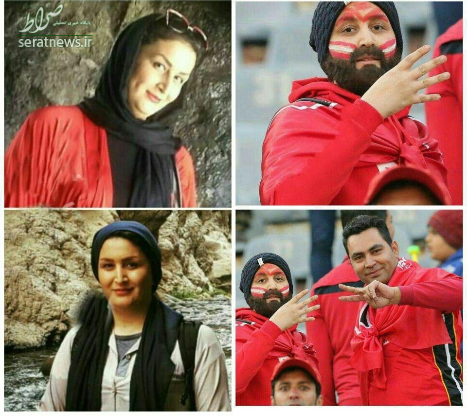 عکس/ هوادار خانمی که دیروز به آزادی رفت عکس/ هوادار خانمی که دیروز به آزادی رفت