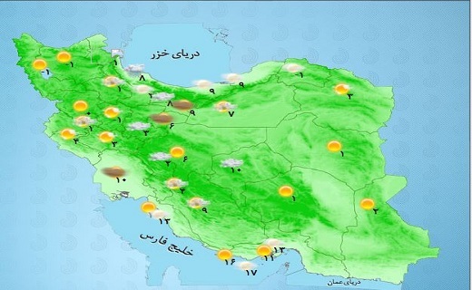 کاهش نسبی آلودگی هوا در شهرهای صنعتی+ جدول