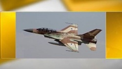 فیلم/لحظه اجکت خلبان جنگنده اف ۱۶ رژیم صهیونیستی