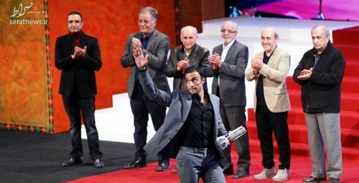 عکس/ بهترین بازیگر مرد جشنواره فجر امسال
