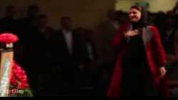 عکس/ انتقاد مهناز افشار از نحوه پوشش اختتامیه جشنواره فجر