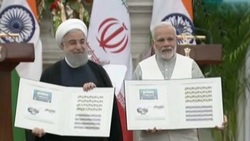 فیلم/واکنش ظریف به تهدیدات اسرائیل و نقض برجام