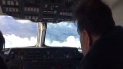 صحنه سقوط هواپیمای ترابری روسیه در پایگاه الحمیم سوریه