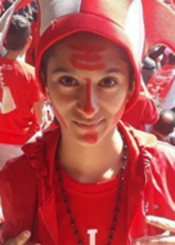 عکس /تیپ جالب دخترِ