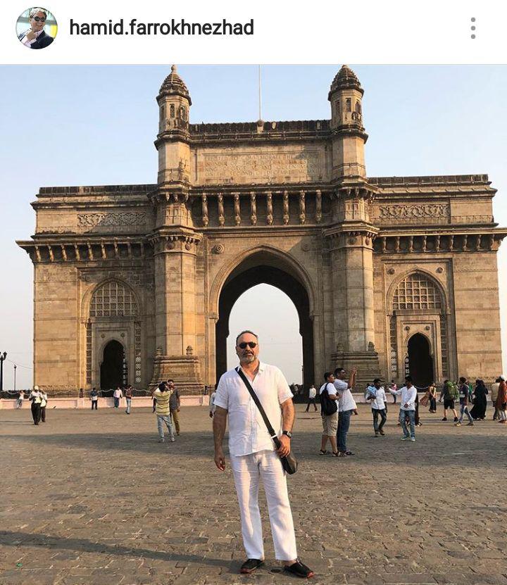 عکس/هندوستان گردی بازیگر معروف طنز عکس/هندوستان گردی بازیگر معروف طنز