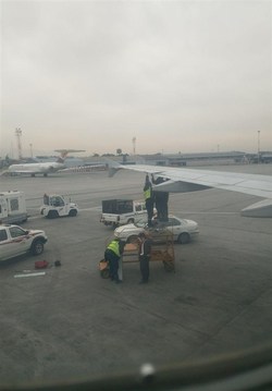 بازگشت هواپیمای زاگرس به فرودگاه مهرآباد به دلیل دود کابین
