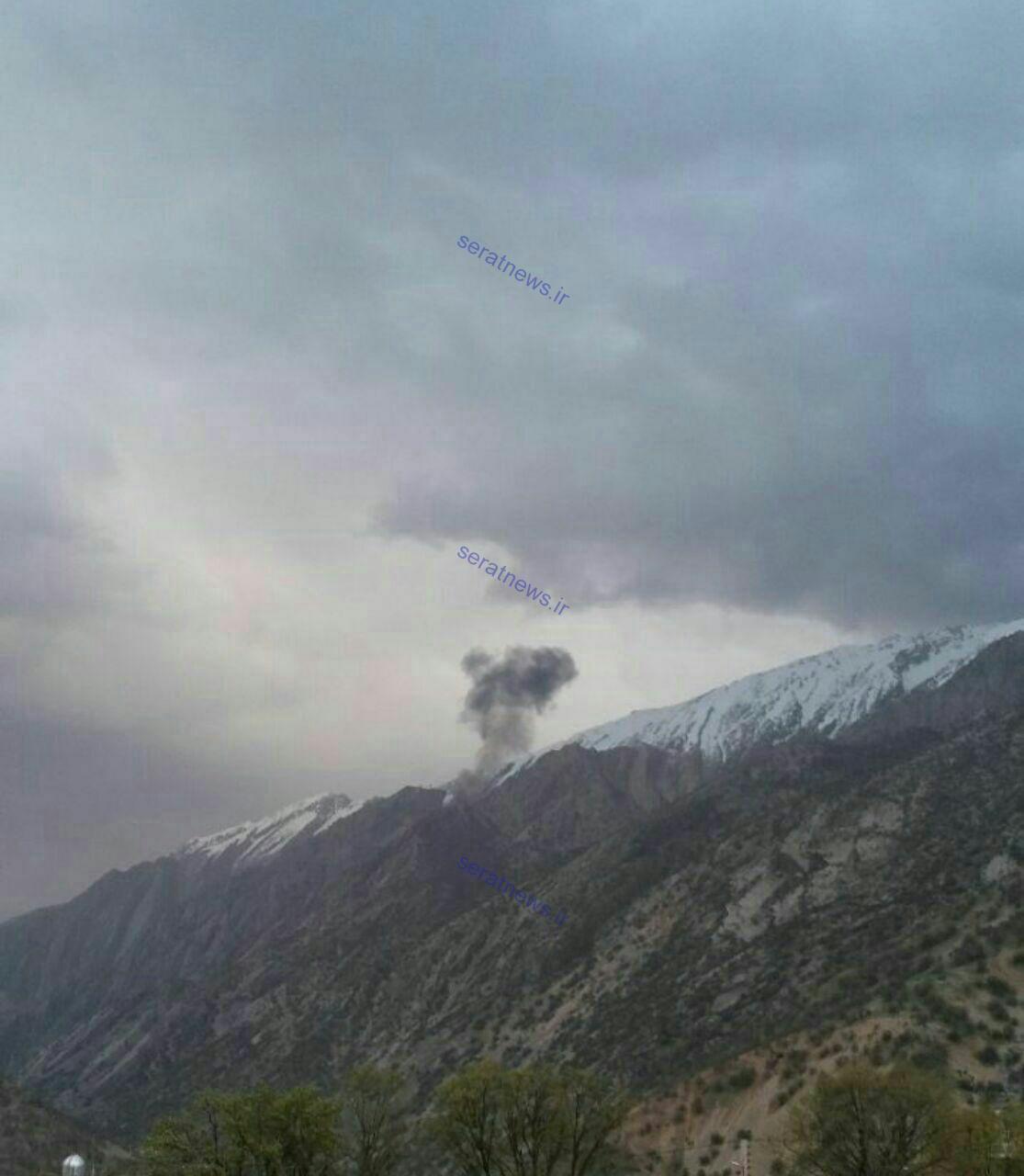 تصویری از سقوط هواپیمای ترکیه!