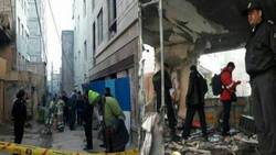 فیلم/ جزئیات انفجار مواد محترقه و تخریب منزل مسکونى در قزوین