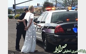 بازداشت عروس حادثه ساز در روز ازدواج +عکس