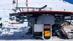 فیلم/ تخریب یک ساختمان دو طبقه اولین هدیه چهارشنبه سوری