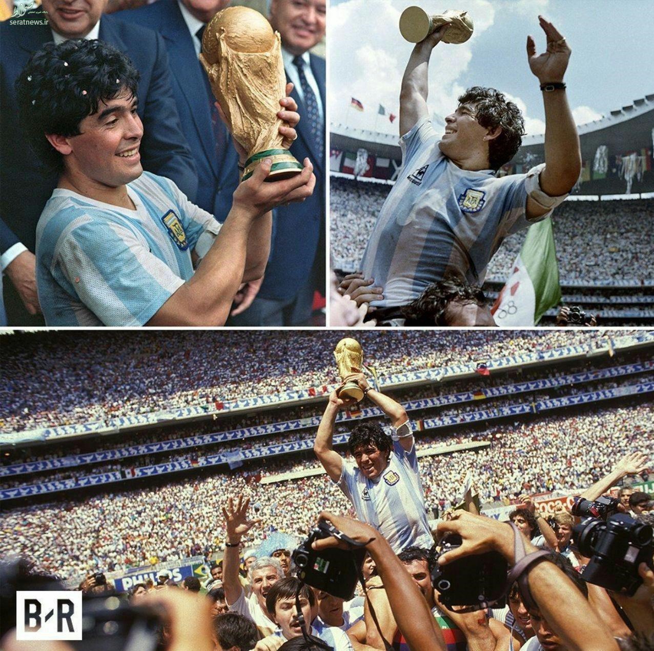 عکس|روزی که مارادونا پیراهن آرژانتین را به تن کرد