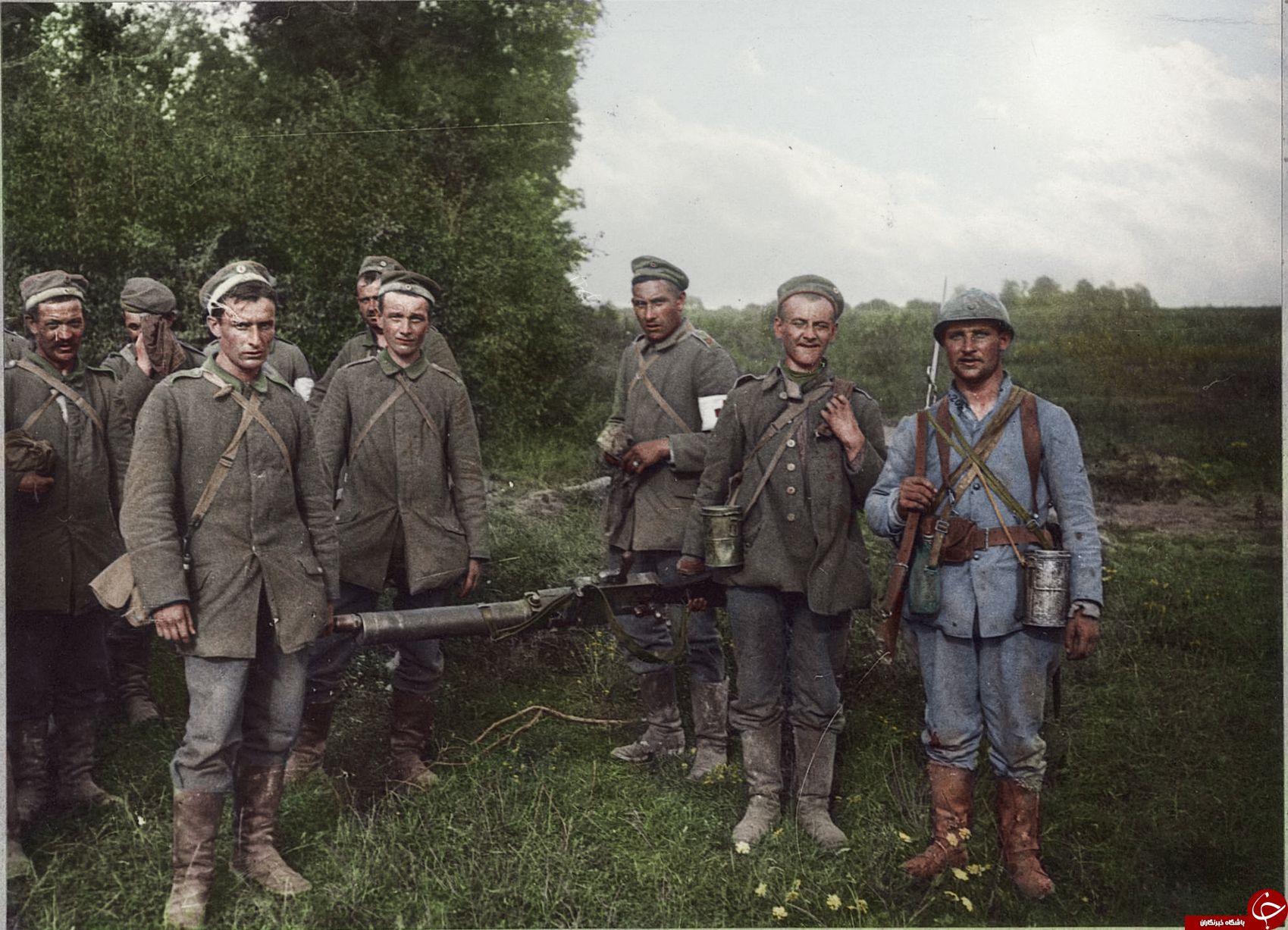 Солдаты первой мировой войны 1914-1918 после войны