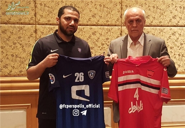 عکس/ پیراهن پرسپولیس و الهلال در بازی فردا