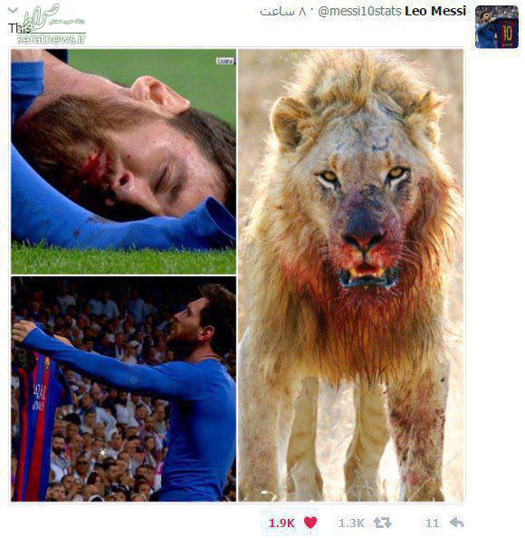 عکس/ توییت جالب مسی بعداز شاهکار دیشب خودش عکس/ توییت جالب مسی بعداز شاهکار دیشب خودش