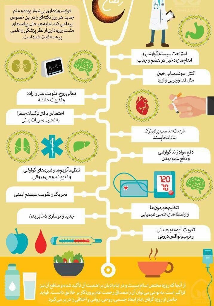 رژیم غذایی روزه‌داری برای ۱۲ ساعت مطالعه