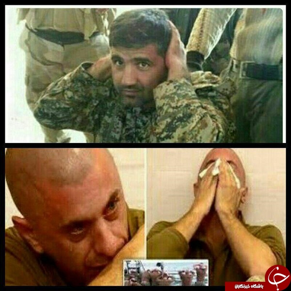 تصویری جالب از تفاوت اسیر شدن یک ایرانی و یک آمریکایی