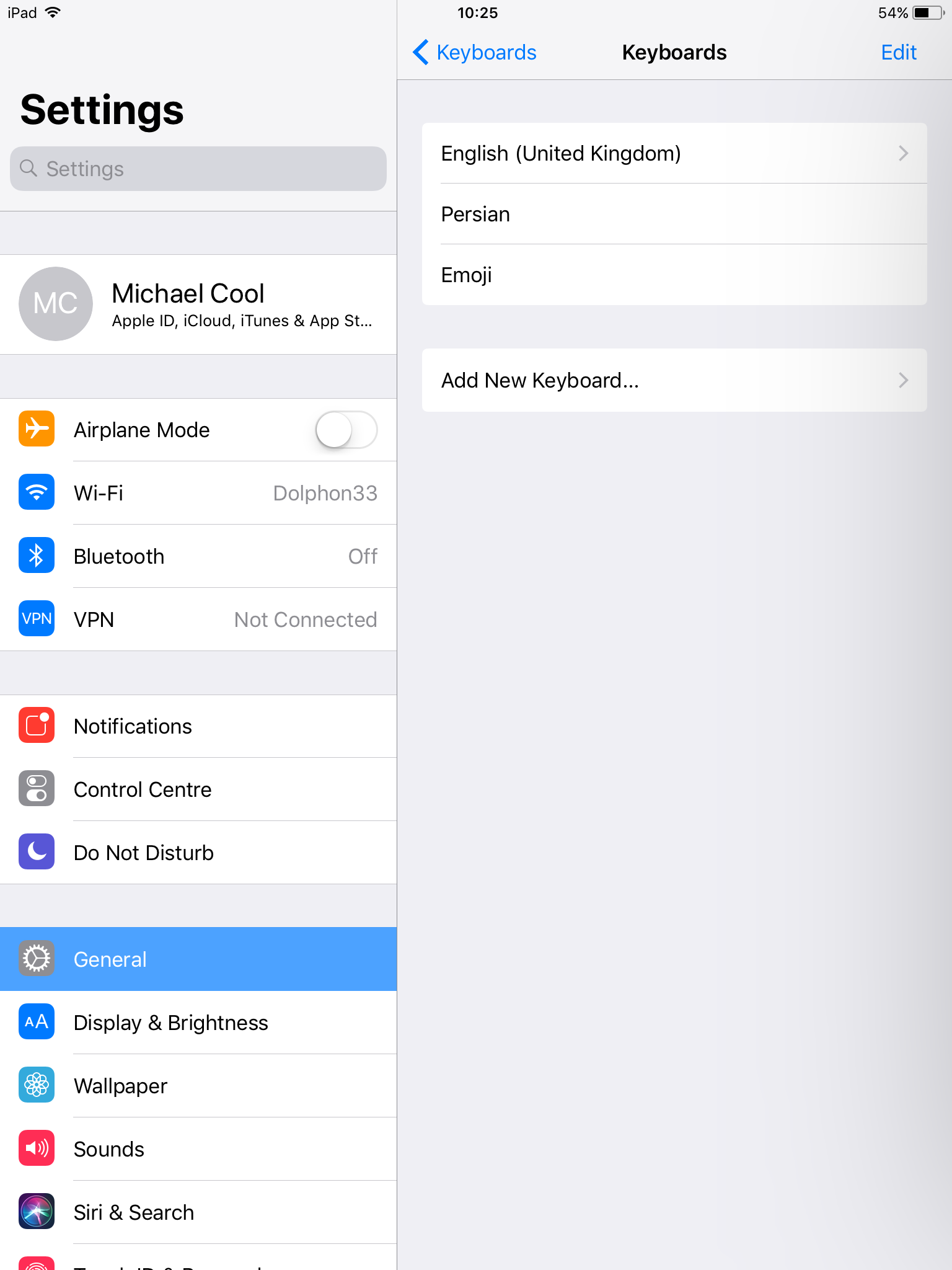 کیبورد فارسی به IOS11 اضافه شد +عکس کیبورد فارسی به IOS11 اضافه شد +عکس